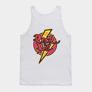 Rock n Roll Lightning Flash Tank Top